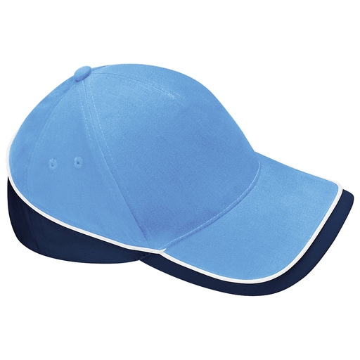  Casquette/visière de compétition Beechfield 100 % coton (lot de 2).