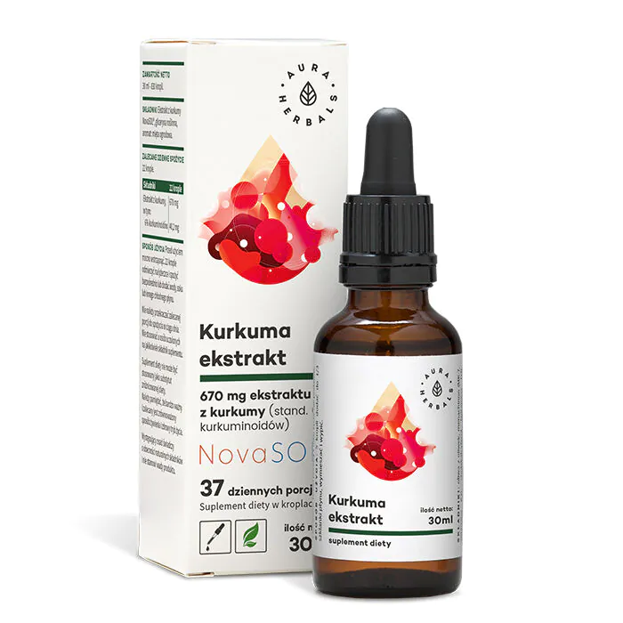 Kurkuma Ekstrakt, Krople