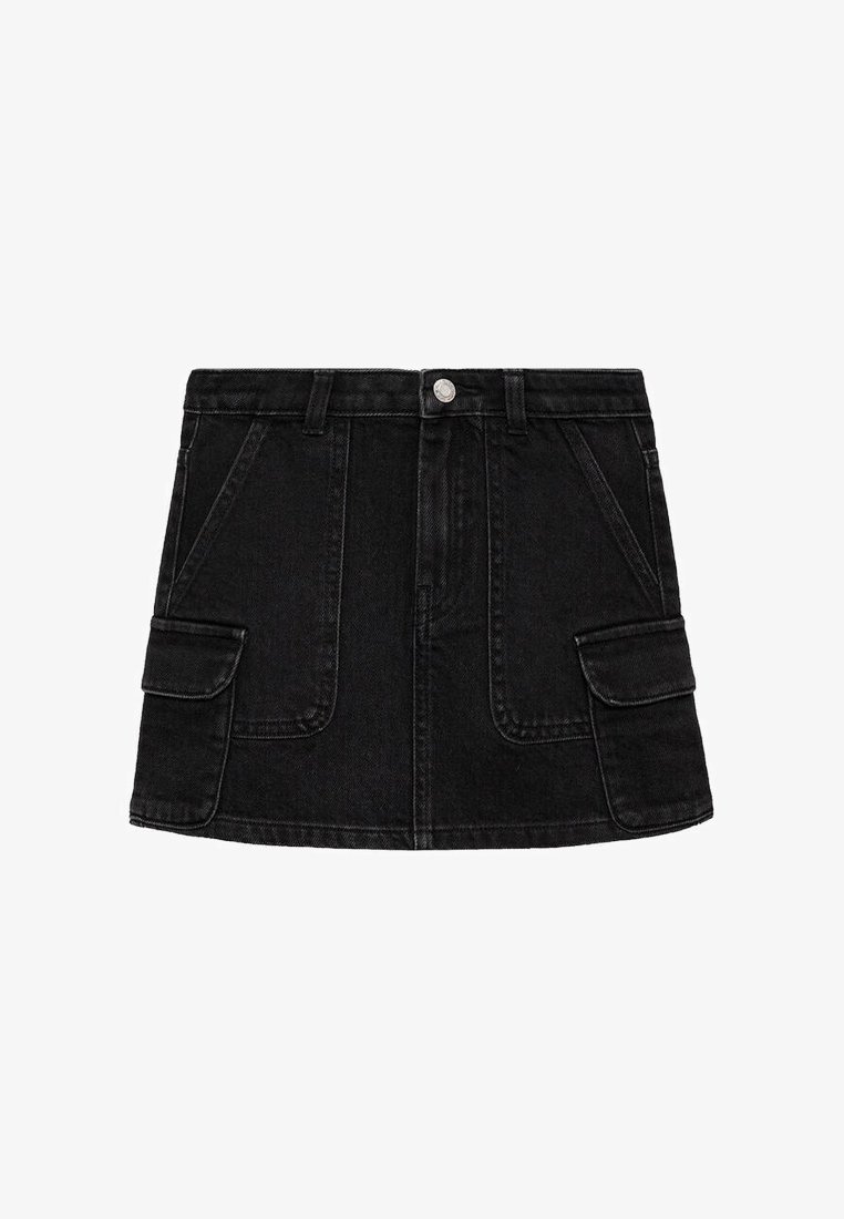 Mango Kids denim rok - zwarte denim