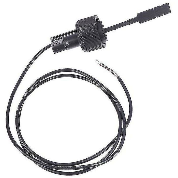 Interruptor de flujo tipo paleta - PZCC - Negro - Conexión para bomba de calor - Compatible con calentador de agua