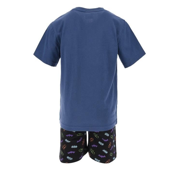Batman pyjamaset voor jongens - BATMAN - EV2051 - Blauw - Kind - Jongen