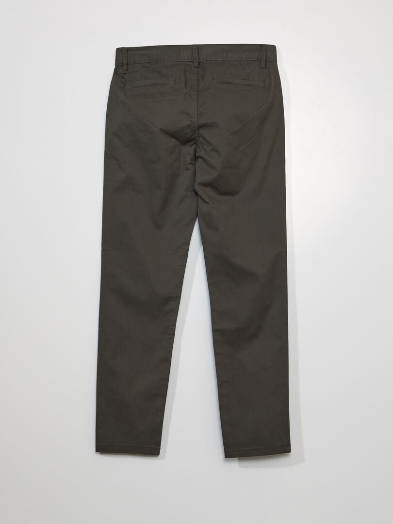 Calça Chino Slim Fit L30 - Cáqui