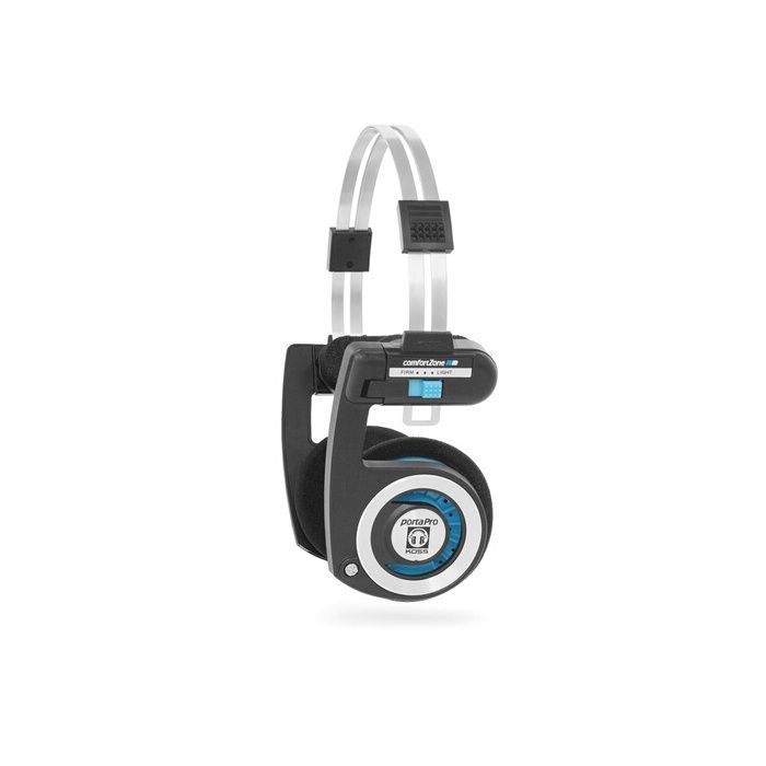 Koss Porta Pro Wireless 2.0 Bluetooth-kuulokkeet, langalliset ja langattomat, musta ja sininen