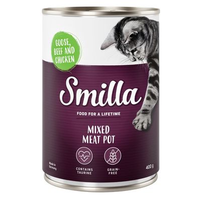 Pachet economisire Smilla Mix carne fragedă 24 x 400g