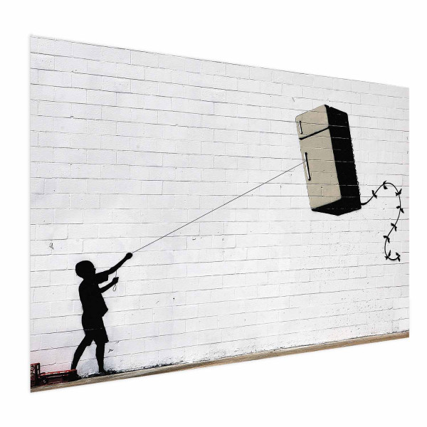 Plakat Latająca lodówka 30x21 cm