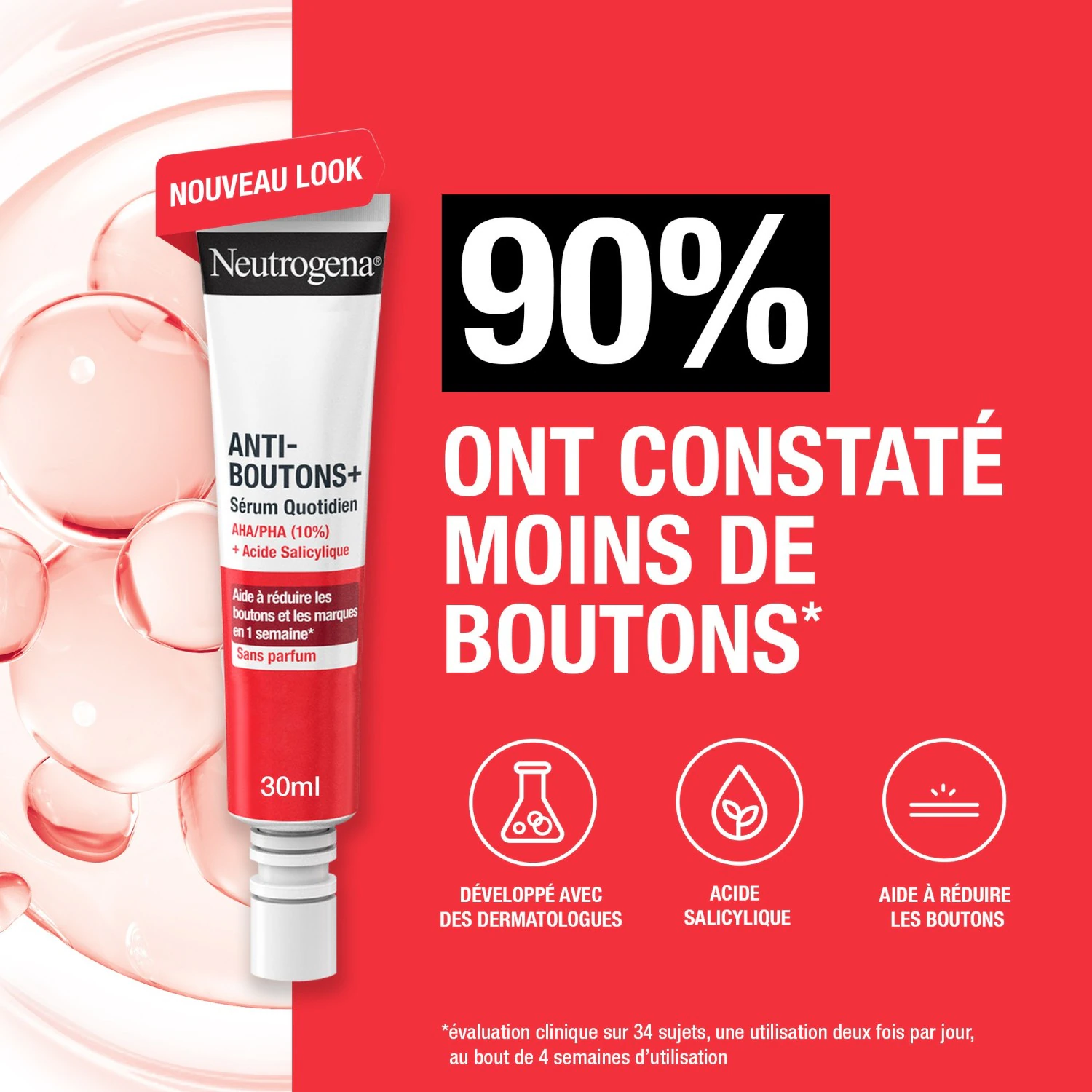 Neutrogena Anti-Boutons +  Sérum pour peaux à tendance acnéique