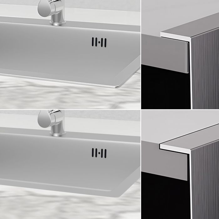 Évier 1 bac - MOCOERL - Modèle non spécifié - Inox - 55x45x22 cm - Distributeur & panier