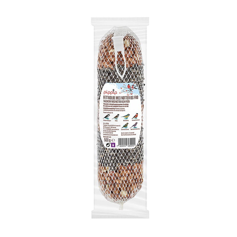 Flacon de graisse Pip-pip 500 g, aux noix et aux graines