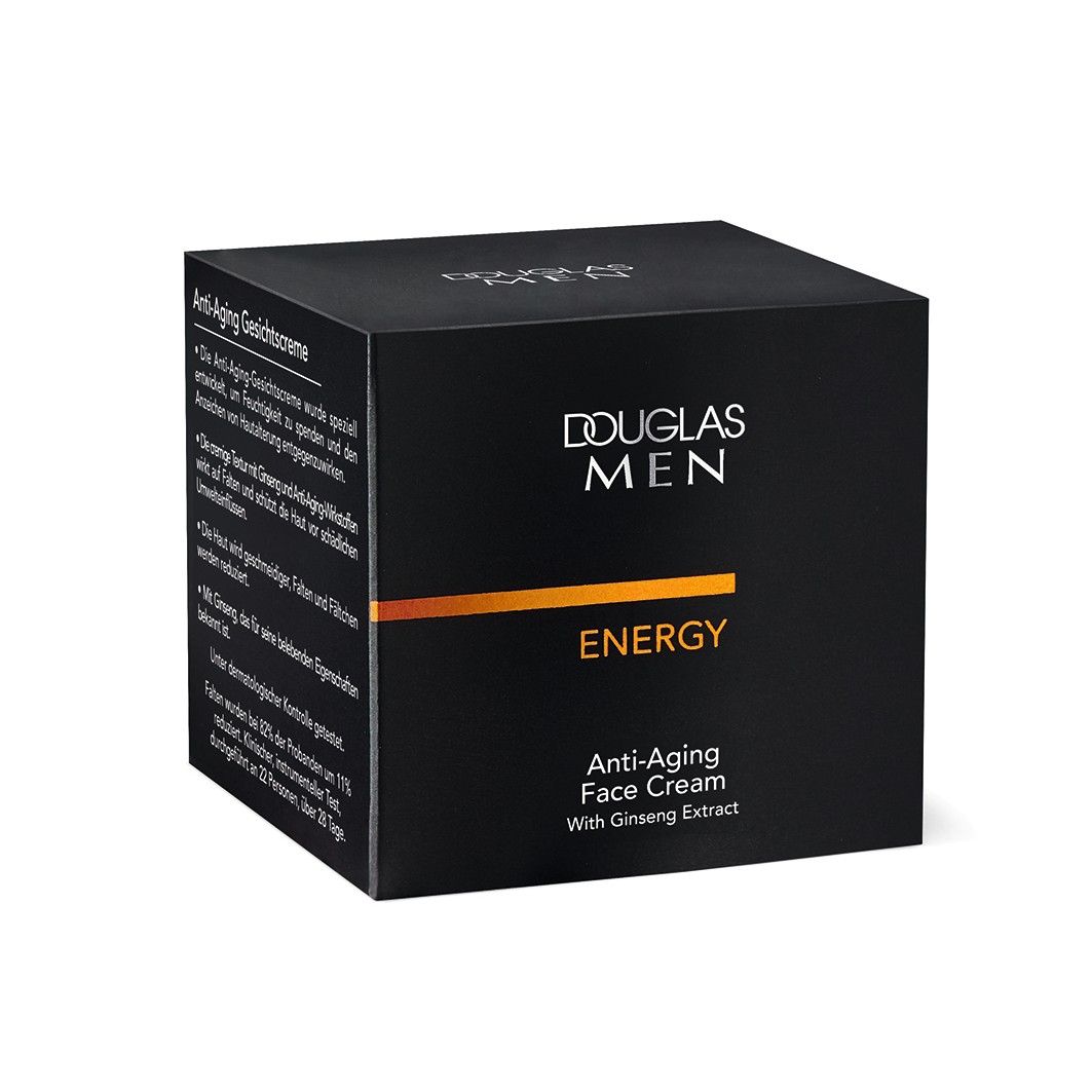 Crème visage anti-âge Douglas Collection Men Energy - 50 ml