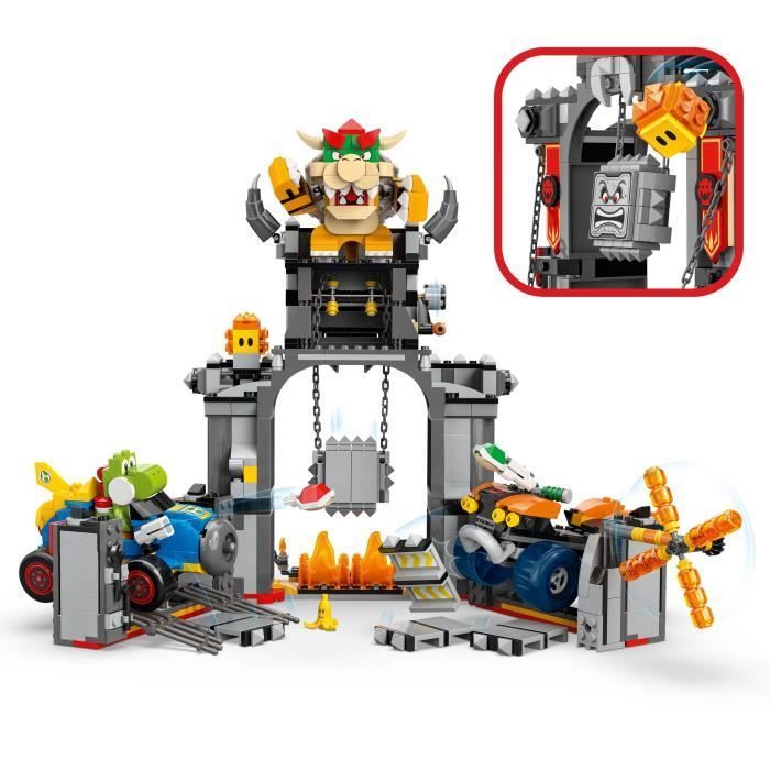 LEGO Super Mario 72039 Mario Kart – Bowser's Castle - Building Set for ages 9 and up