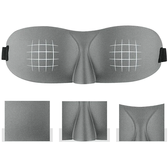 Waya Opaska na oczy 3D Comfort Grey