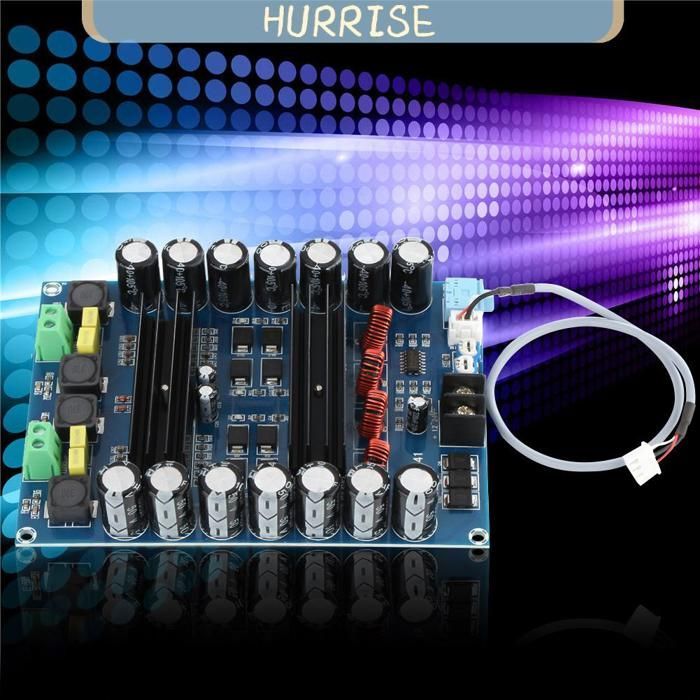 Placa amplificadora digital de 2 canales Tbest TPA3116D2 de 2 * 150W con refuerzo de película (hardware)