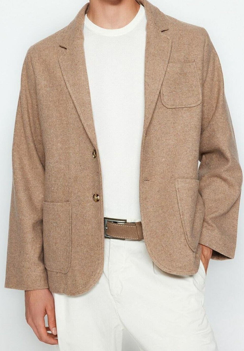 Jaqueta Trendyol Blazer - bege