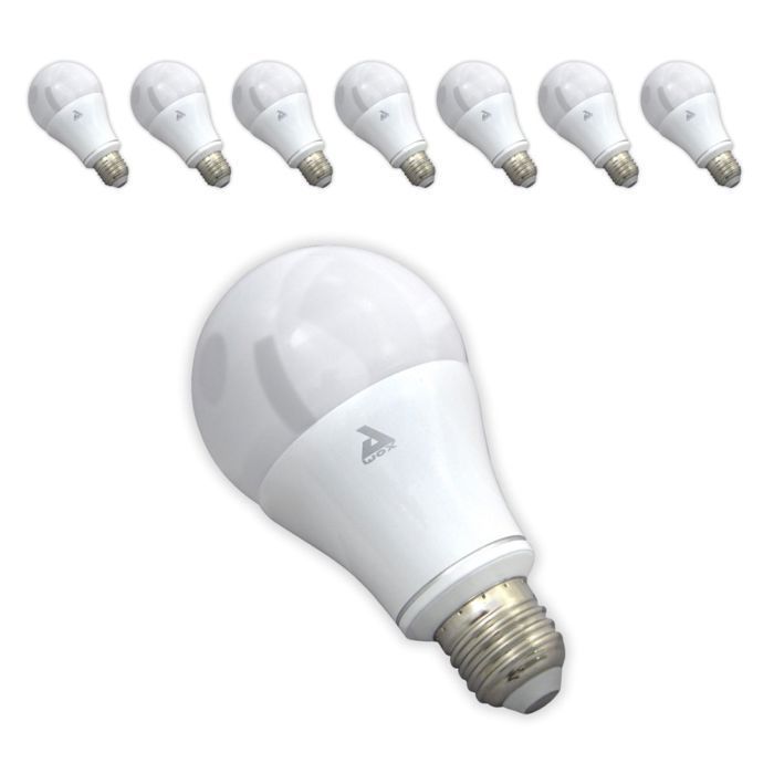 Lot de 8 ampoules LED connectées Bluetooth - E27 13W - Chacon