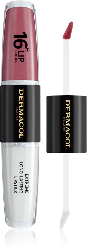 Batom e gloss labial de longa duração Dermacol 16H Lip Colour
