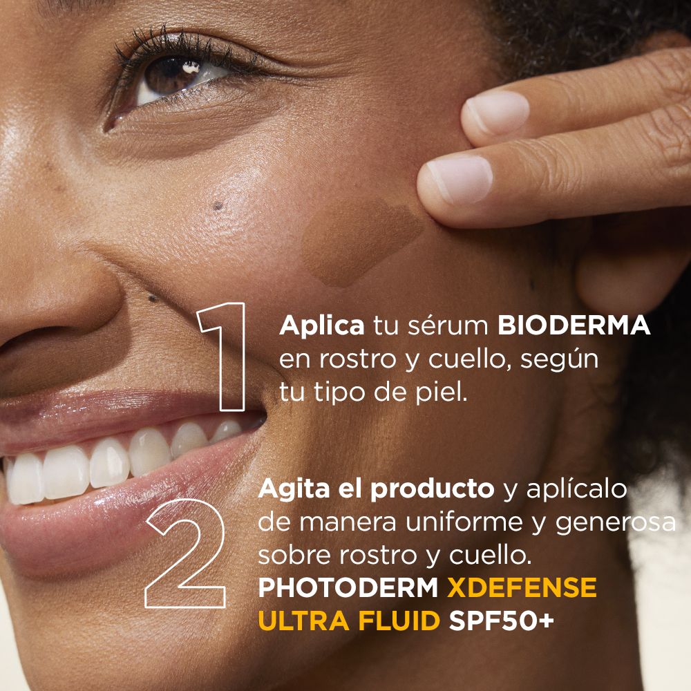 Photoderm XDefense Ultra Fluid SPF 50, нијанса 04, апотека за заштиту од сунца