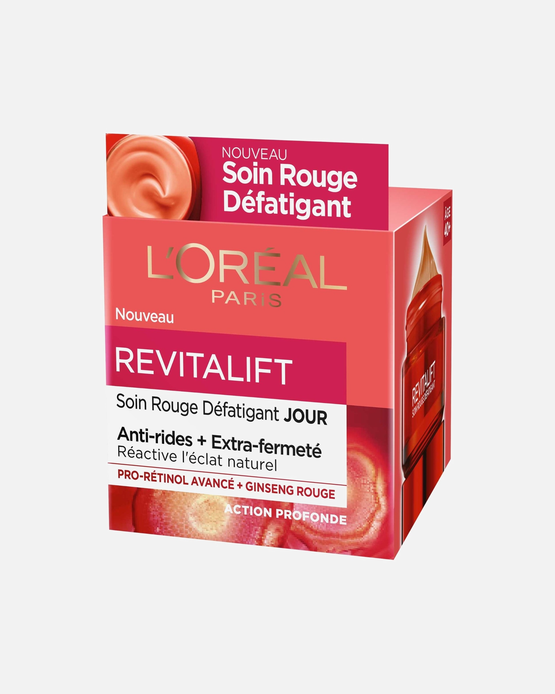 L’Oréal Paris Soin Rouge Défatiguant au Ginseng