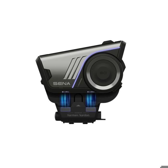 Intercomunicador Bluetooth Sena 60S-01 Solo - Batería de larga duración - Negro - Universal