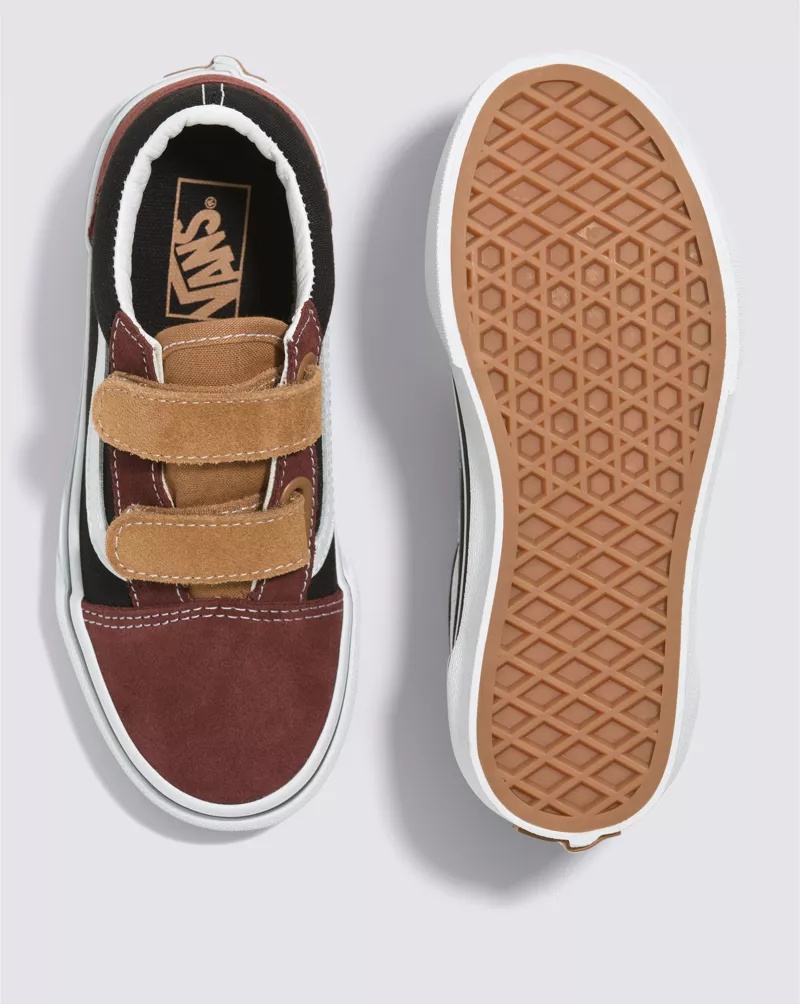 Kids Old Skool V Color Block Shoe