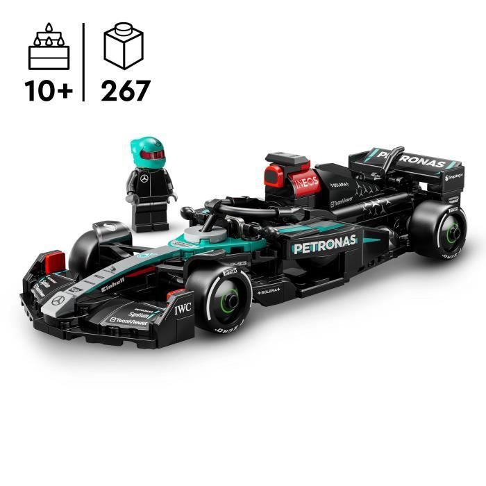 LEGO Speed Champions 77244 Mercedes-AMG W15 Formel-1-Rennwagen – Bauset für Kinder ab 10 Jahren