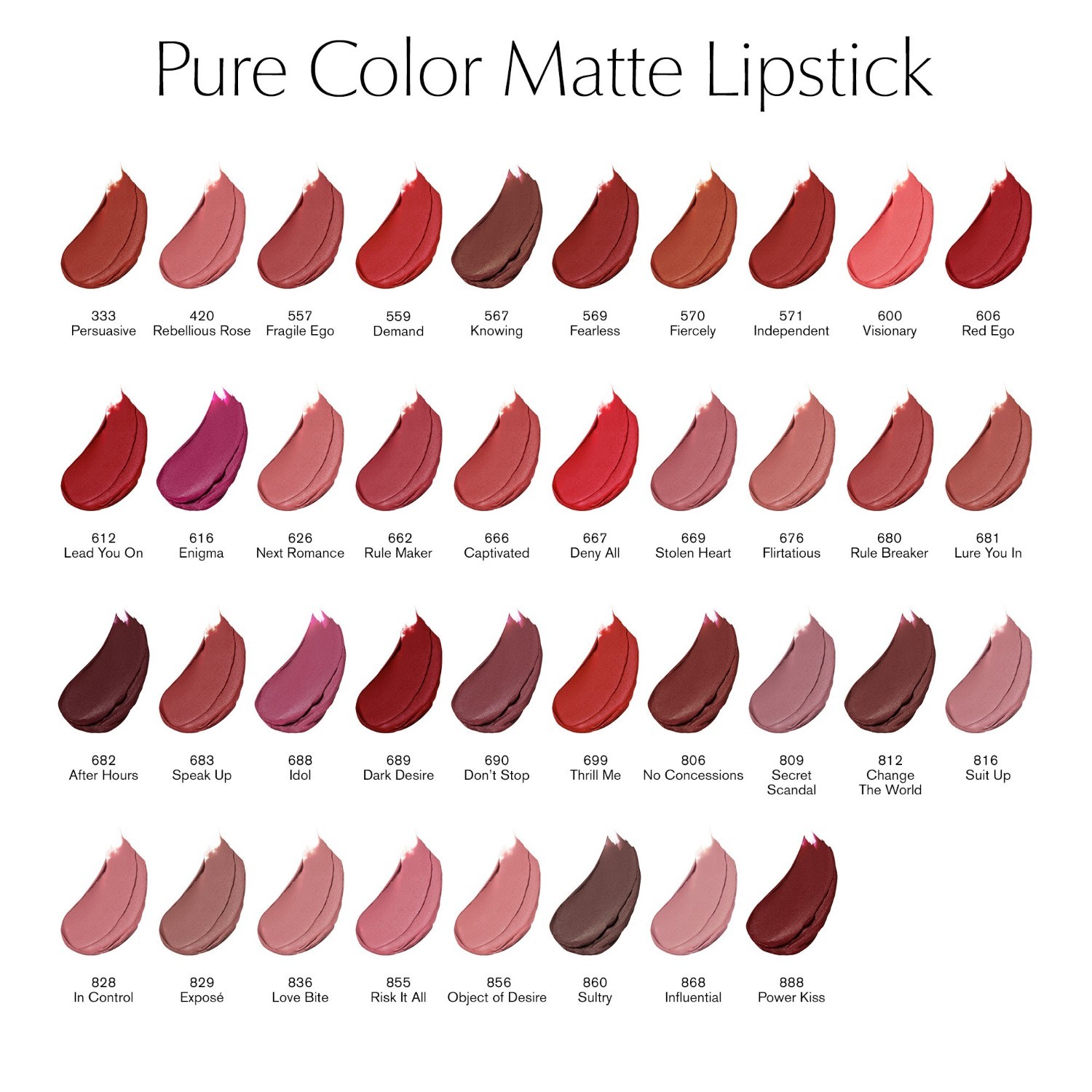 Estée Lauder Pure Color matēta lūpu krāsa - 3,5 g