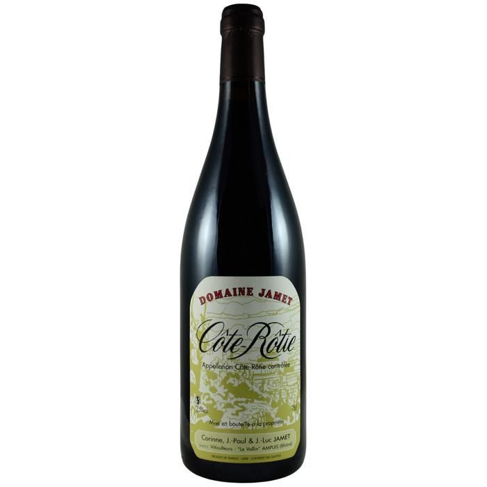 Domaine Jamet Côte Rôtie 2019 - Vin Rouge de la Vallée du Rhône (75cl)