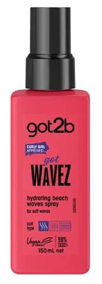 Hydratačný sprej Got Wavez Beach Waves Produkty pre kučeravé vlasy