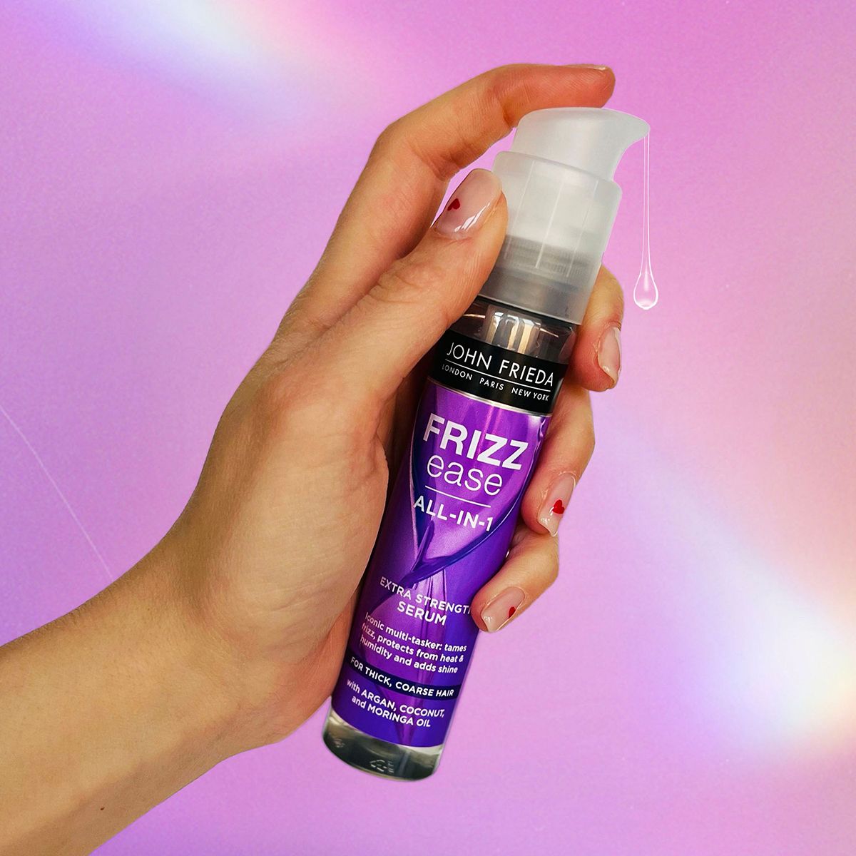 Sérum proti krepovateniu vlasov Frizz Ease Extra Strength Produkty na úpravu vlasov
