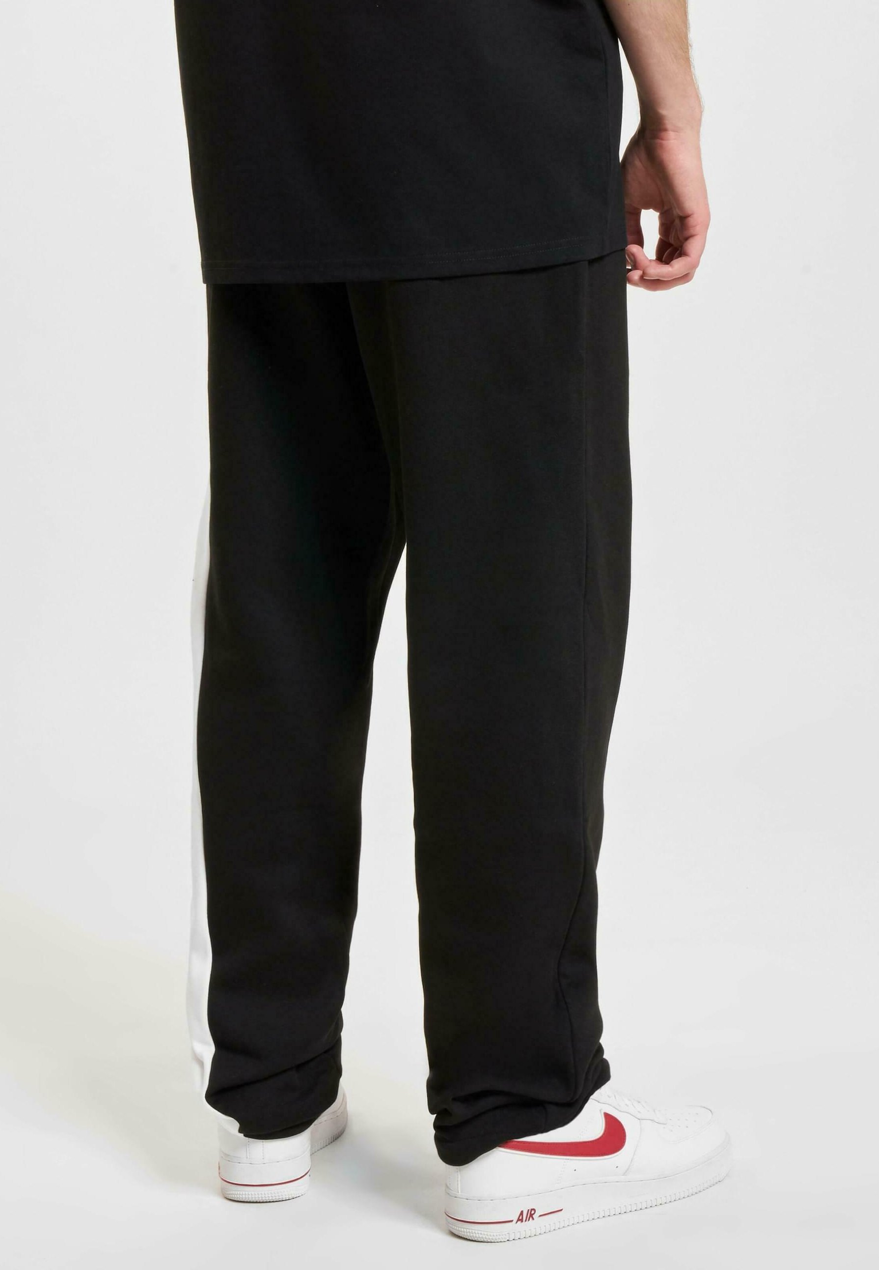 ecko unltd. SPLIT - Pantaloni della tuta - nero bianco