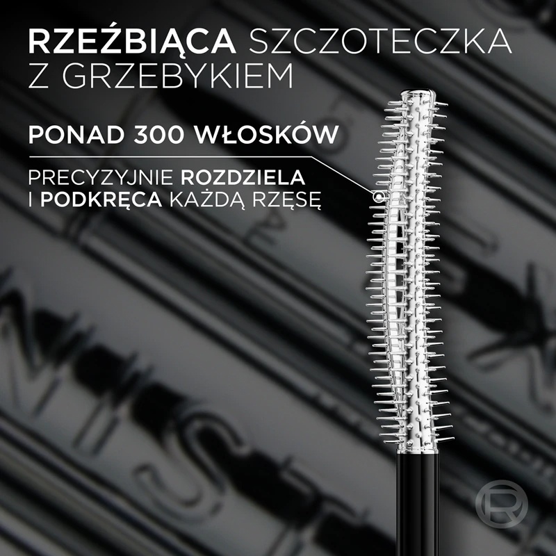 Vodoodporna maskara L'Oréal Paris Telescopic Extensionist, ki podaljša, poveča volumen in privije trepalnice.
