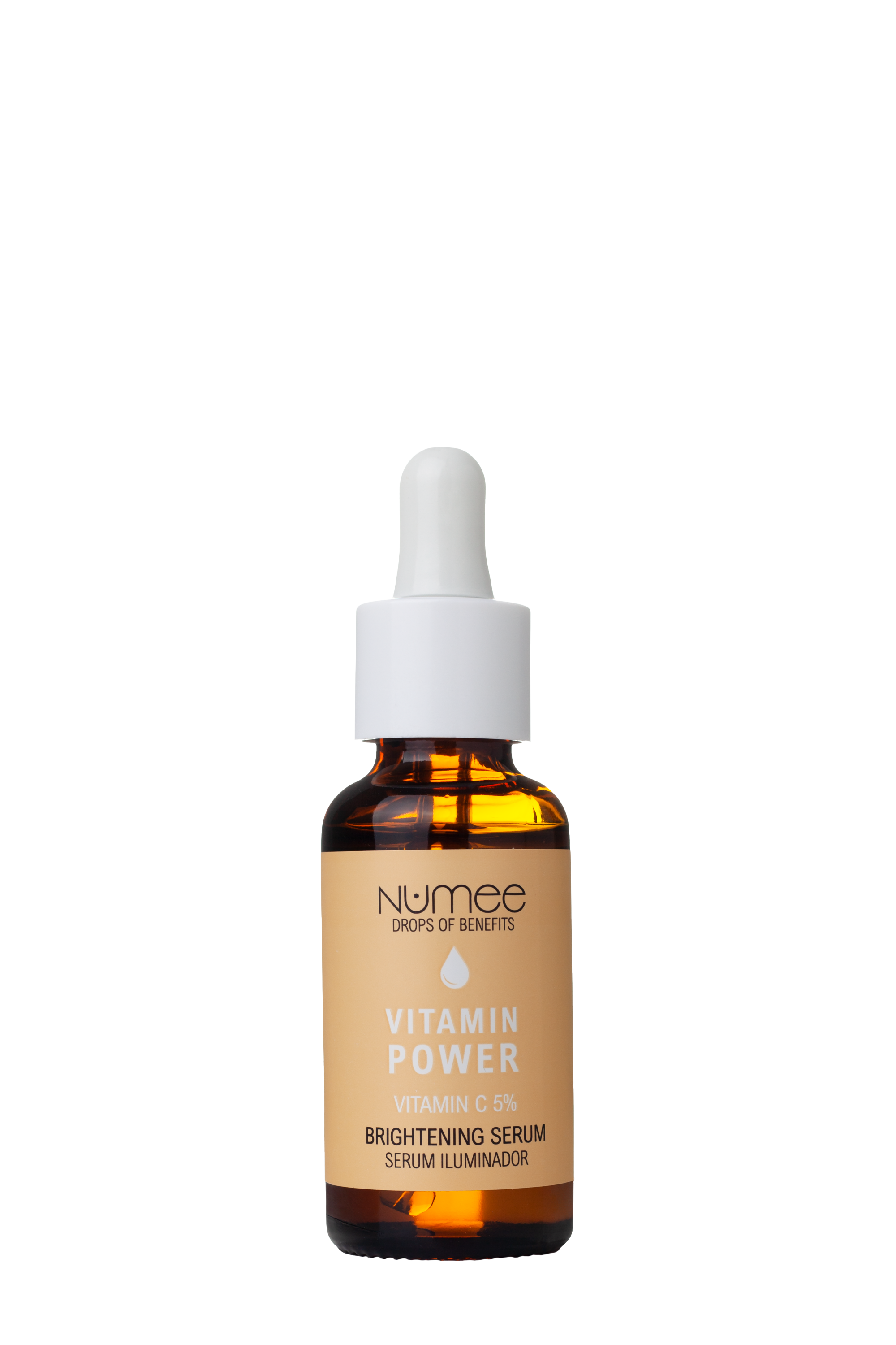 C vitamīna mirdzošs serums Pretgrumbu un novecošanās aizkavēšanas krēmi