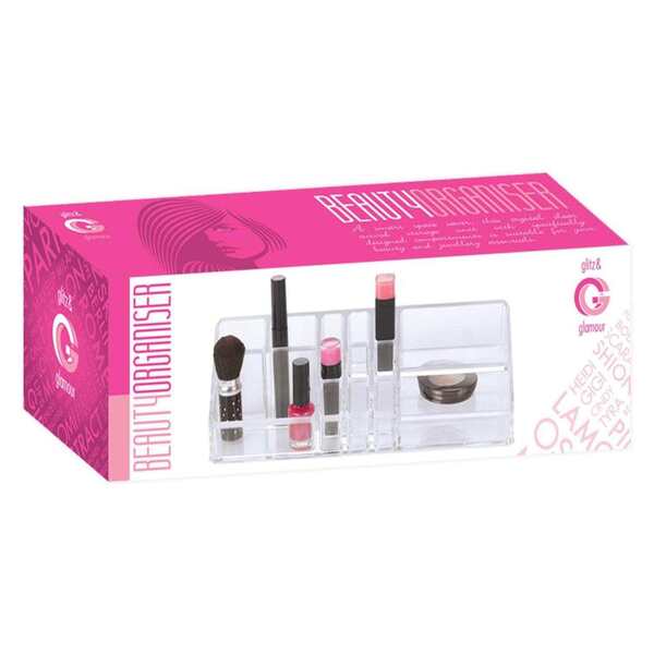 Organizador de maquillaje y cosméticos Envie Glitz and Glamour