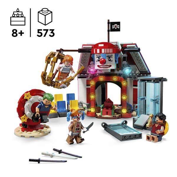 LEGO One Piece 75637 Buggy, klovn, cirkuški šotor