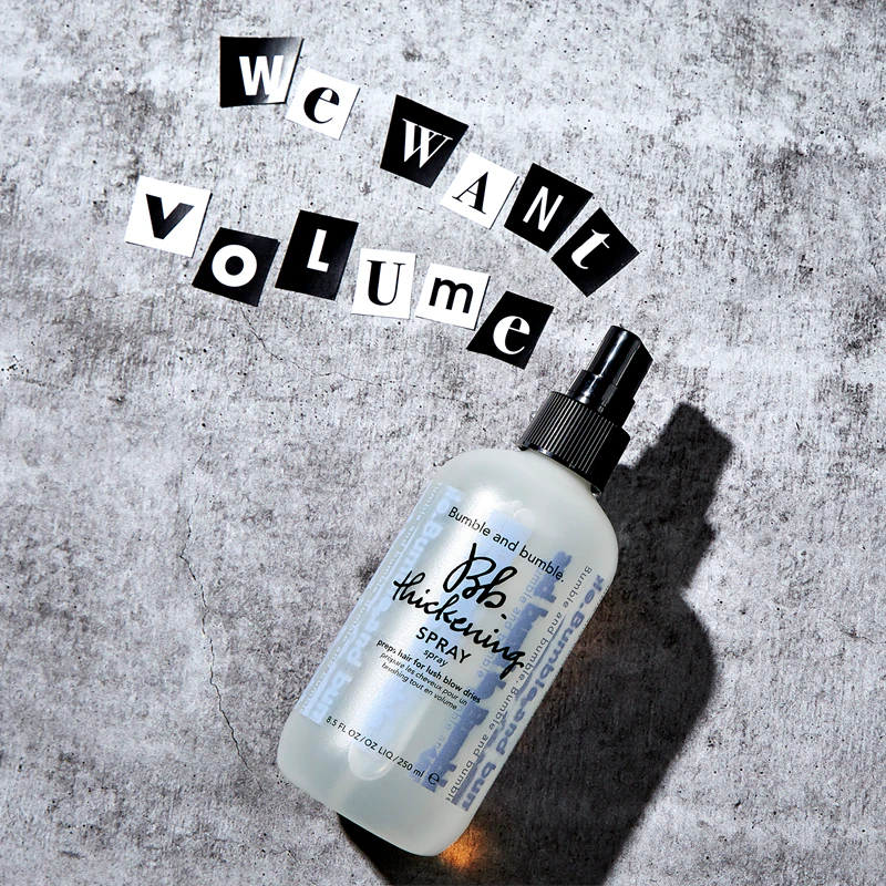 Spray espessante Bumble and bumble para dar volume aos cabelos