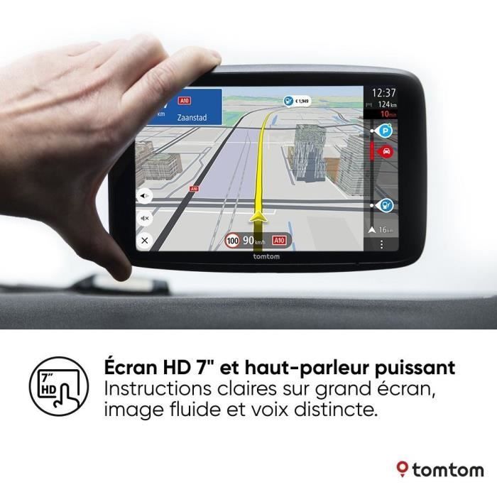 TomTom GO Superior 7 - GPS para coche - Pantalla de 7 pulgadas - TomTom Traffic - Incluye 2 años de servicios Premium - Mapa mundial