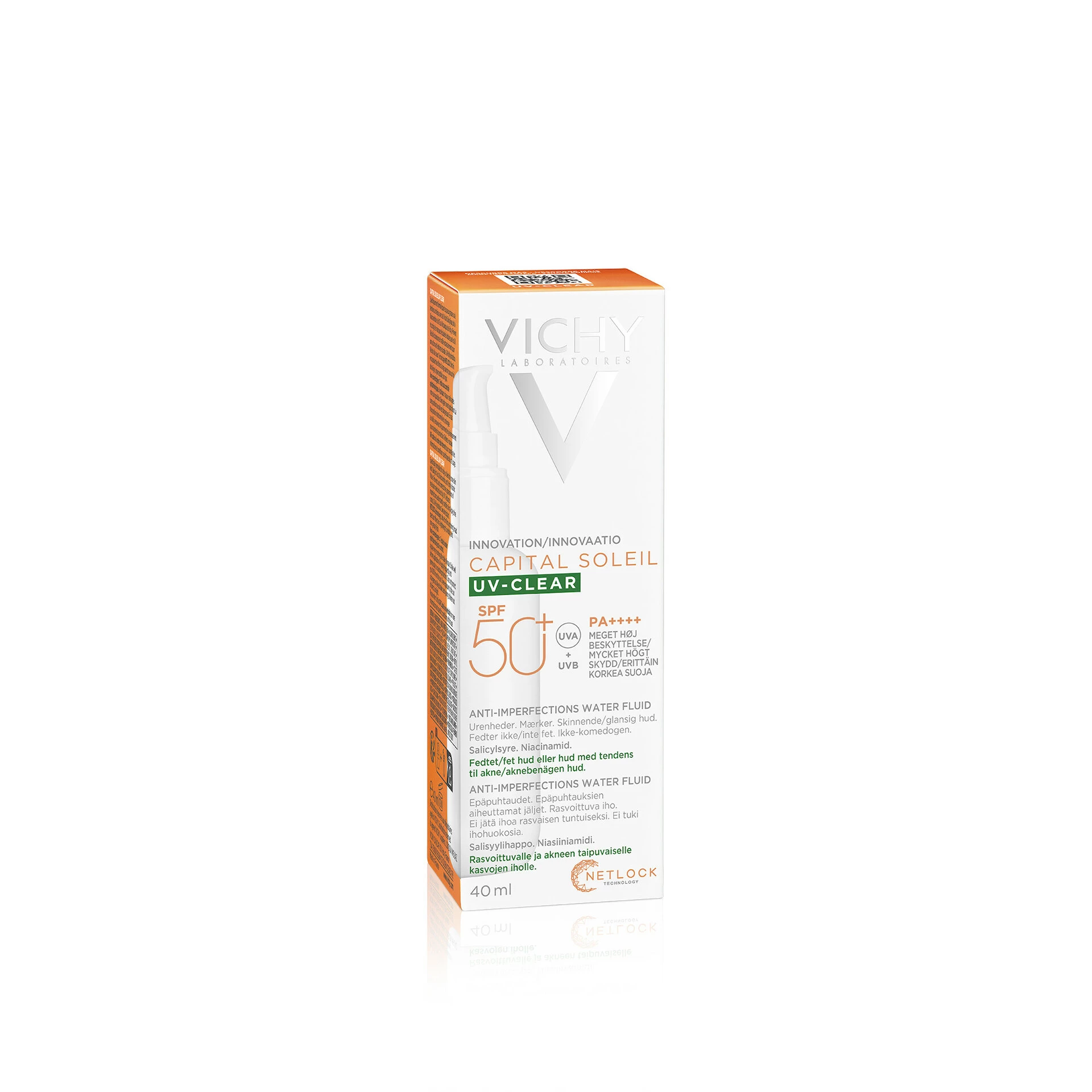 Capital Soleil UV-Clear SPF50+ naptej 40 ml - Vichy
