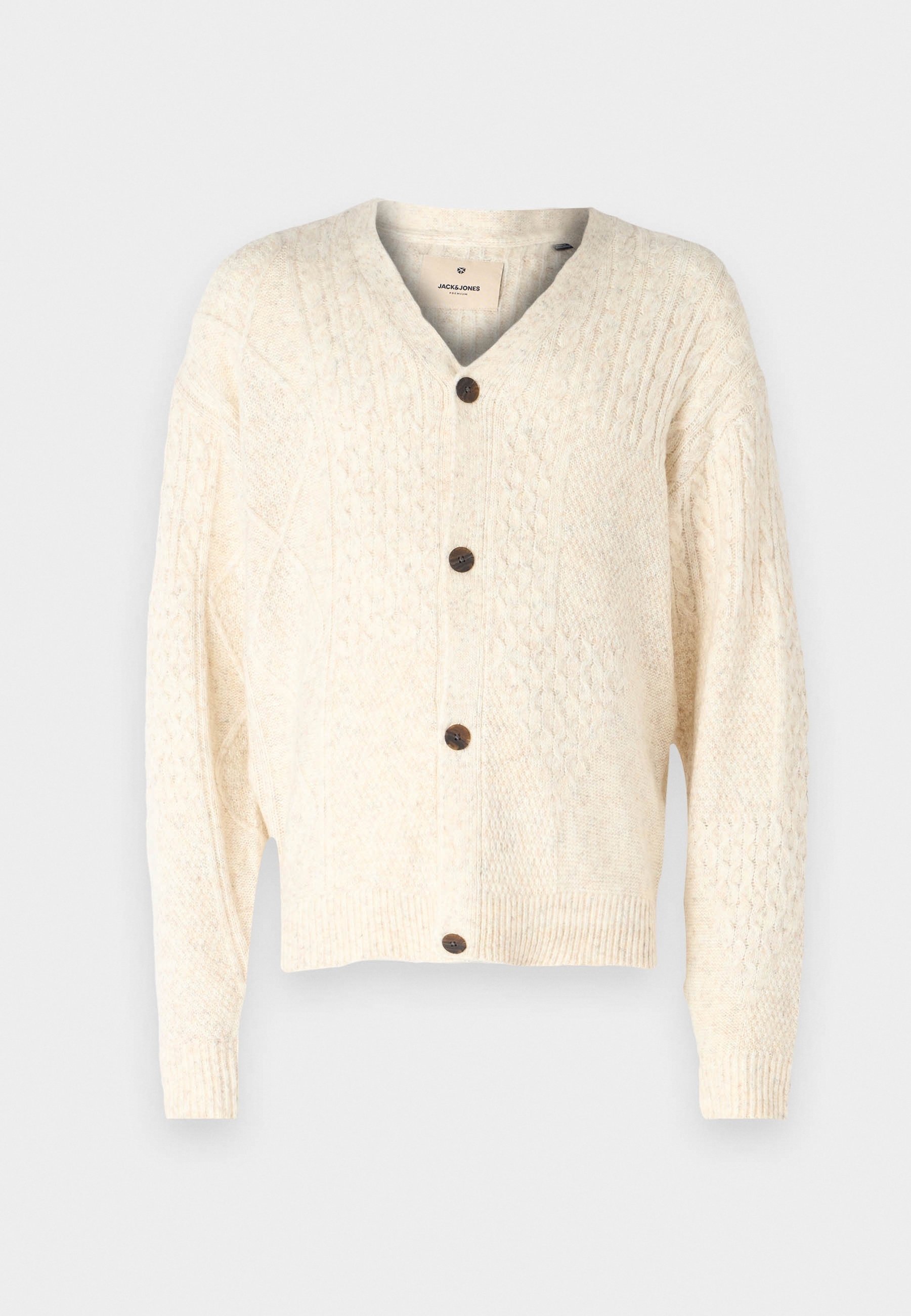 Jack & Jones PREMIUM kardigan - pieskový