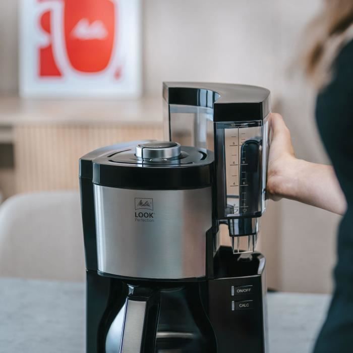 MELITTA 1025-06 Macchina per caffè filtro Look V Perfection - Nera
