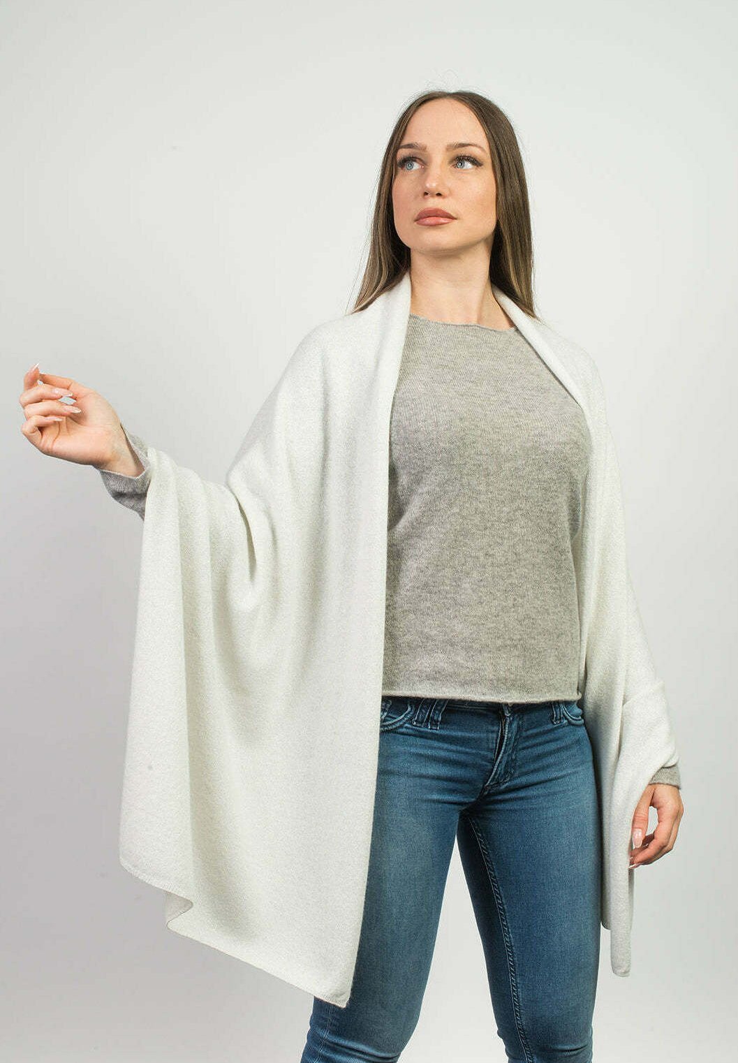 Dalle Piane Cashmere LUXEX - Écharpe - bianco