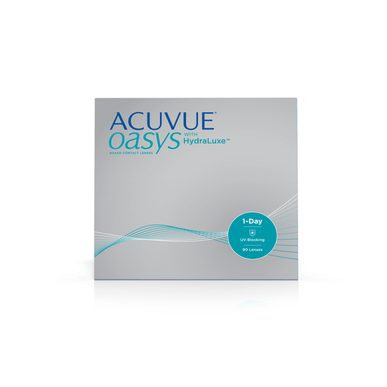 Acuvue Oasys 1 Day kontaktlinser, 30 eller 90 enheter.