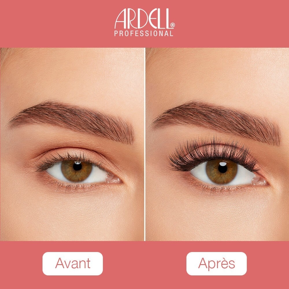 Ardell Faux-cils magnétiques simple frange Faux Mink 3D n° 858