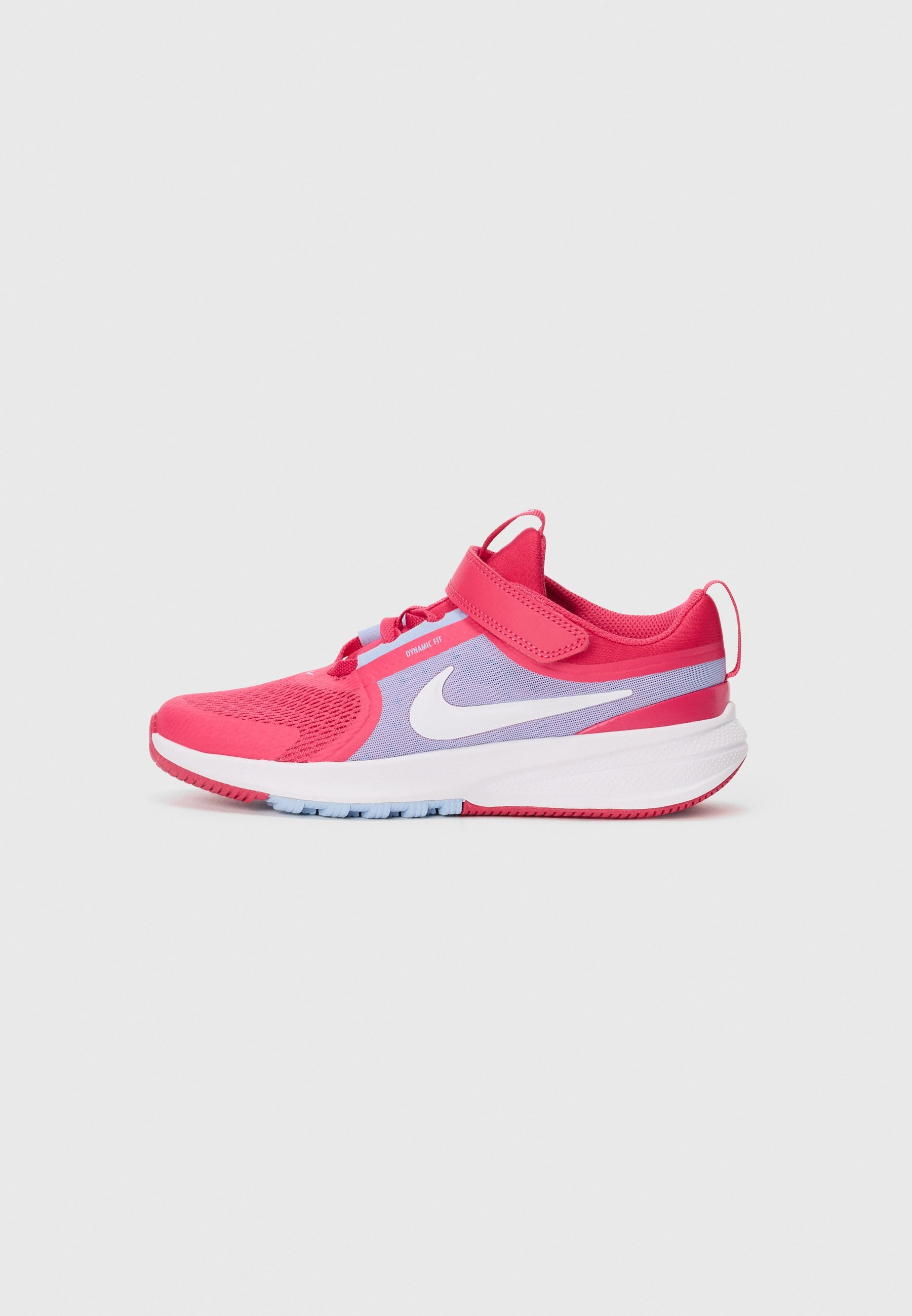 Nike Performance STAR RUNNER 5 UNISEX - Hardloopschoenen voor op de weg - lichtroze/wit aluminium