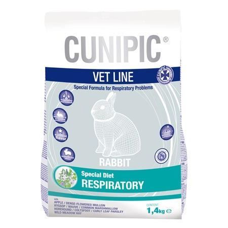 Mélange complet - CUNIPIC - Lapin Respiratory 1,4 Kg