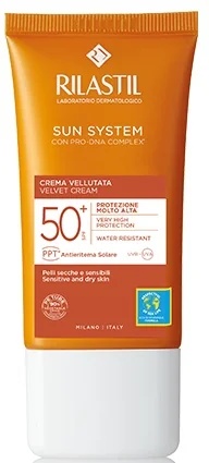 RILASTIL Rilastil Sun System Ppt 50+ Velvet crème 50 ml met hoge bescherming