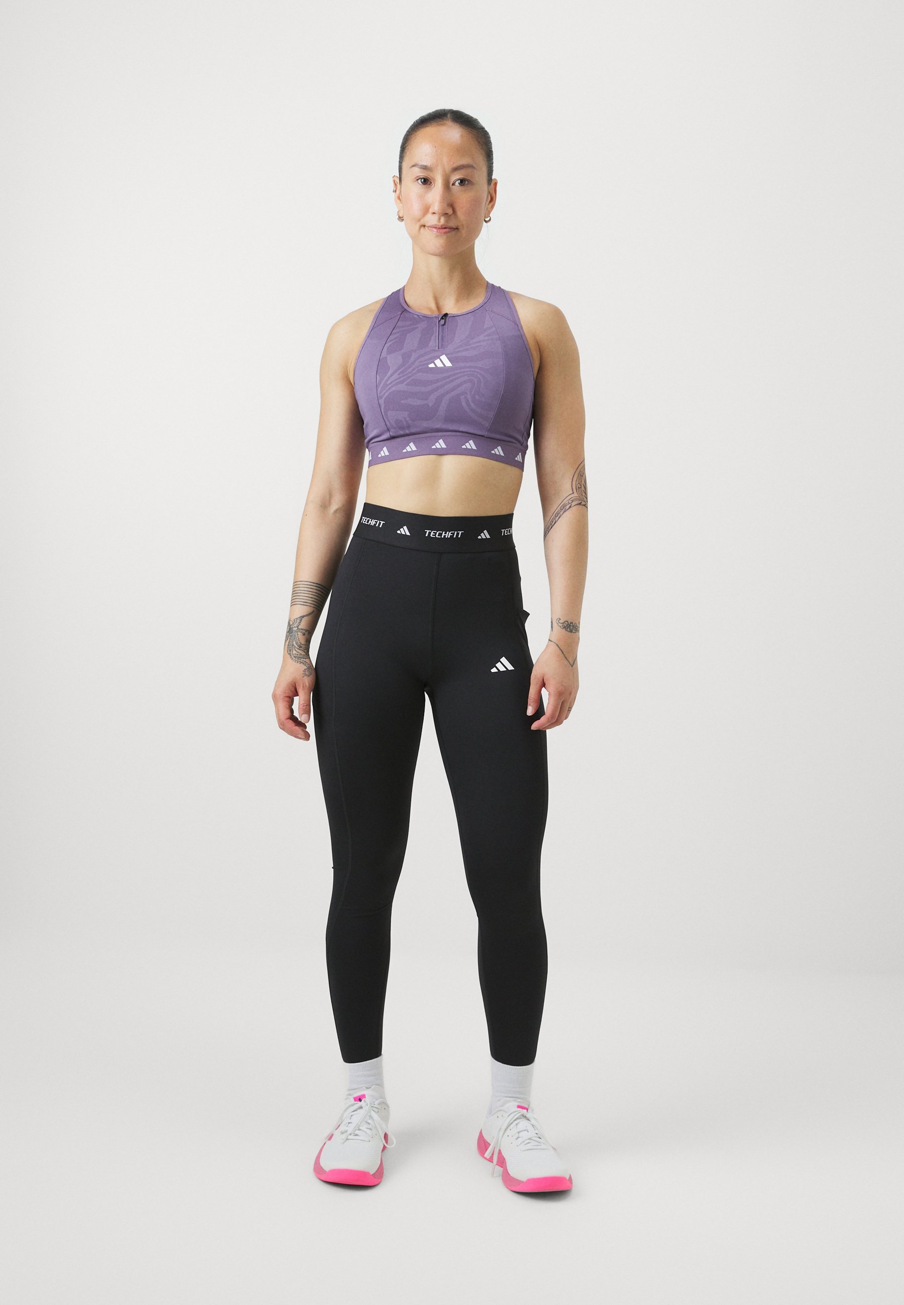 adidas Performance STASH - Colanți - Pantaloni - negru