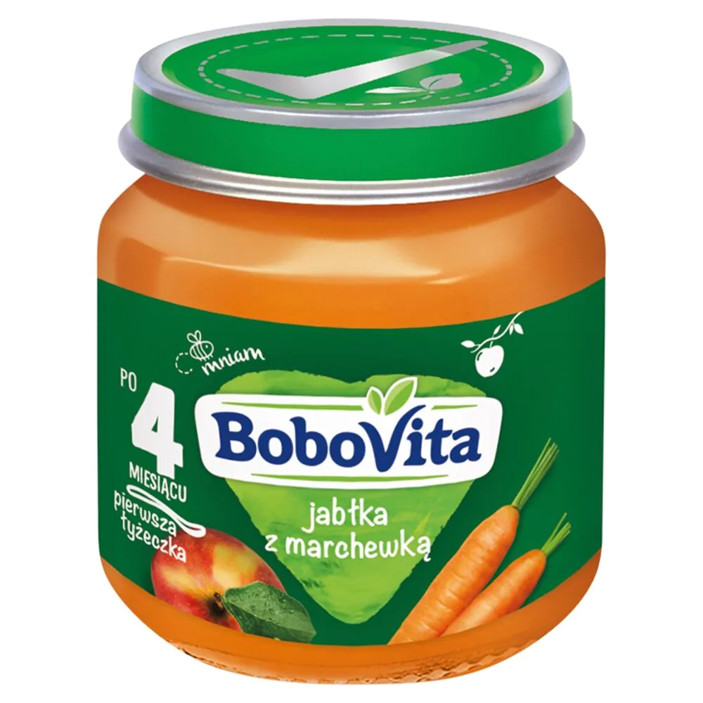 Bobovita Deser Jabłka z marchewką po 4 m-cu