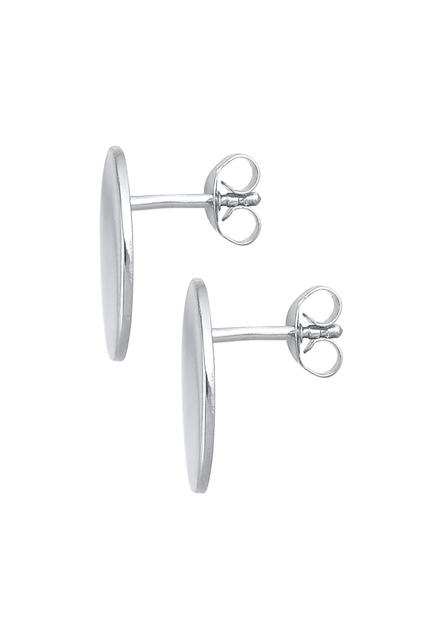 Elli Clou d'oreille femme cercle géo tendance en argent 925 sterling