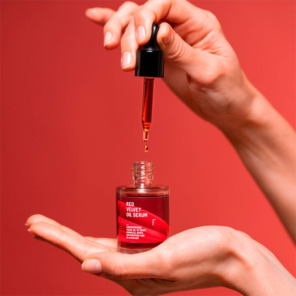 Rød fløjlsolieserum | 30 ml