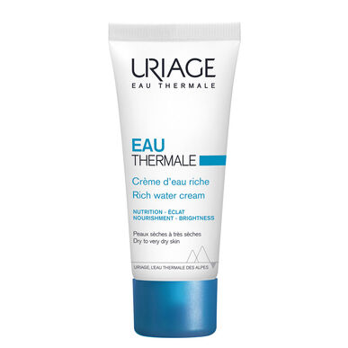 Uriage Eau Thermale Crème d'Eau Riche Illuminating Rich mitrinošs krēms sausai ādai 40 ml 40 ml