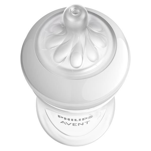 Avent Natural Response 3.0 Glass Baby Bottle 120ml